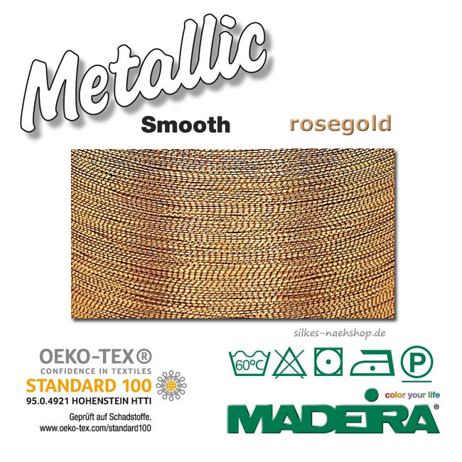 Maschinenstickgarn Madeira Metallic Smooth
