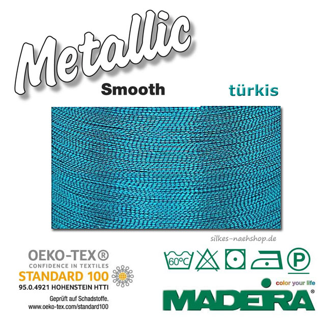 Maschinenstickgarn Madeira Metallic Smooth