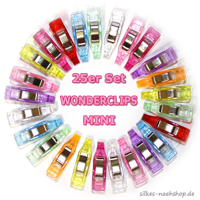 Mini Wonderclips preiswert bunt