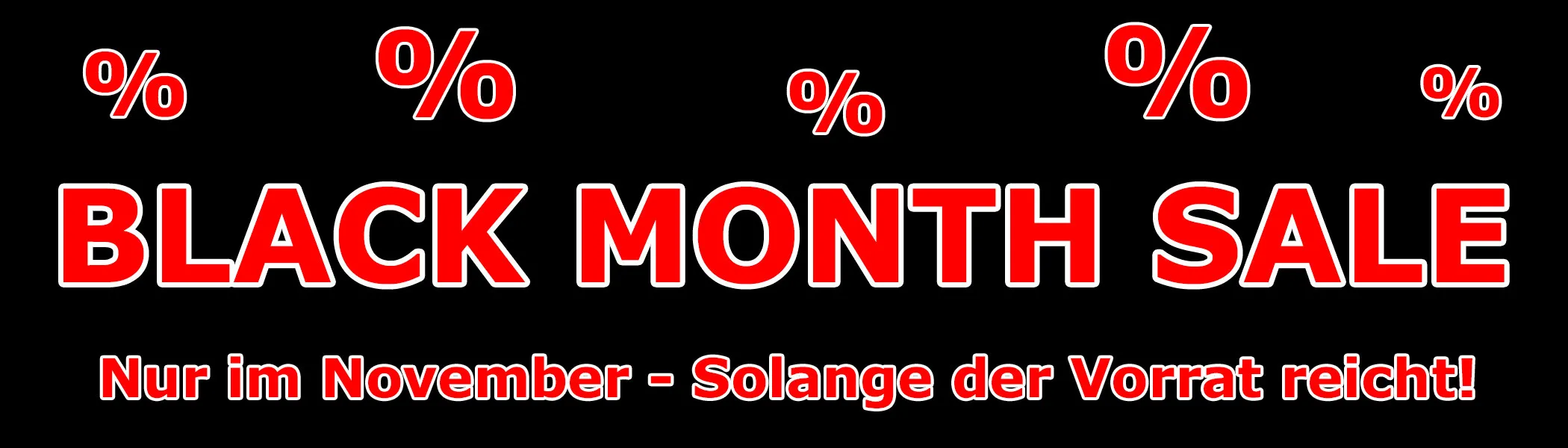 BLACK MONTH SALE in silkes-naehshop - KNALLERPREISE - günstig wie NIE - nur im NOVEMBER!