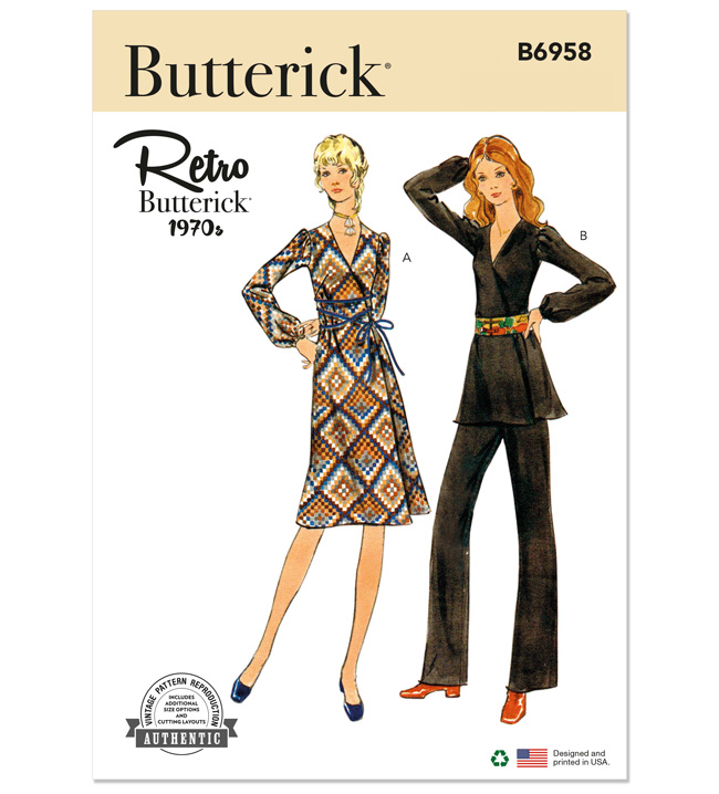 Butterick Schnittmuster Vintage