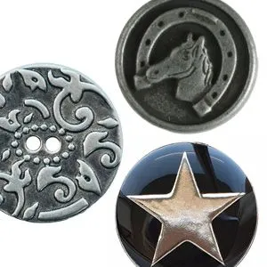 Metallknöpfe