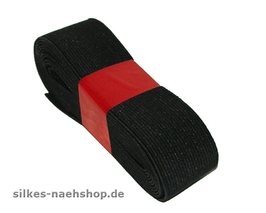 Gummiband schwarz 30mm