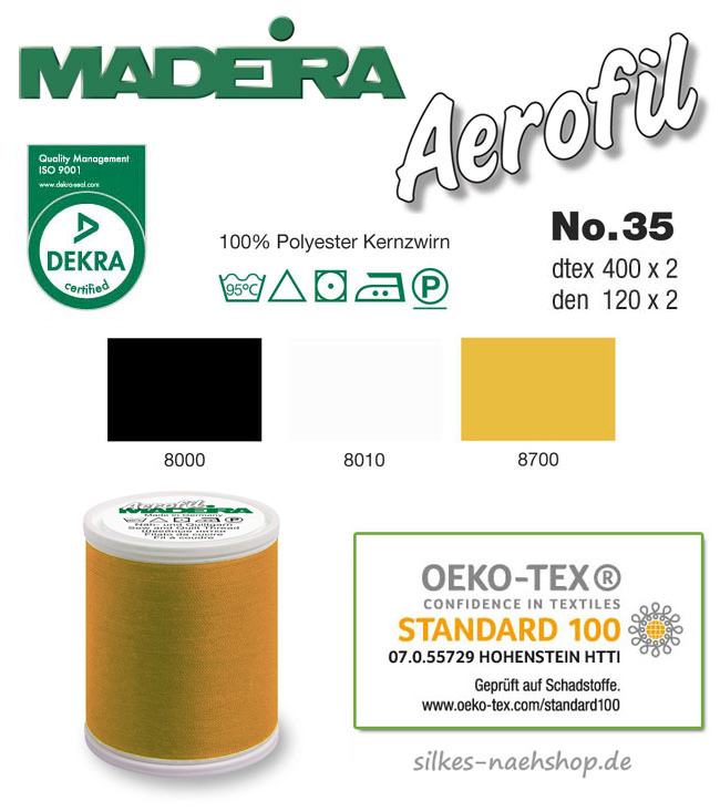Madeira Aerofil extra stark No.35 300 m