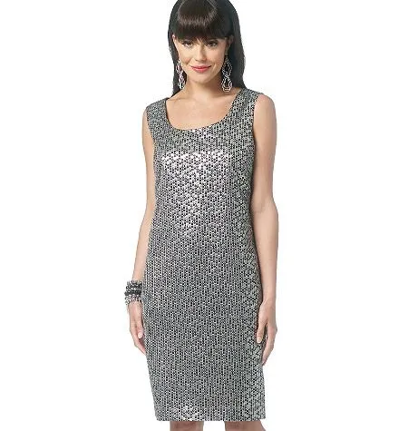 B5706 Butterick Schnittmuster Kleid Partykleid