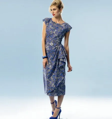 B5880 Butterick Schnittmuster Vintage-Kleid