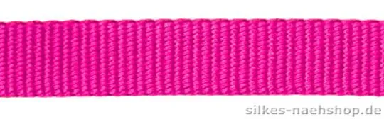 Gurtband 20mm pink - kräftige Qualität - 5m Rolle