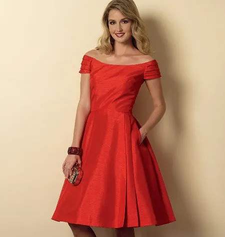 B6129 Butterick Schnittmuster Kleid