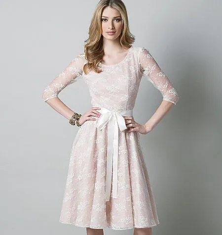V8766 VOGUE Schnittmuster Kleid