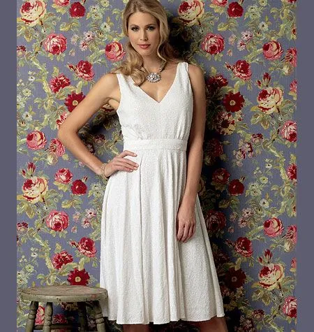 V9053 VOGUE Schnittmuster Kleid Abendkleid EASY!