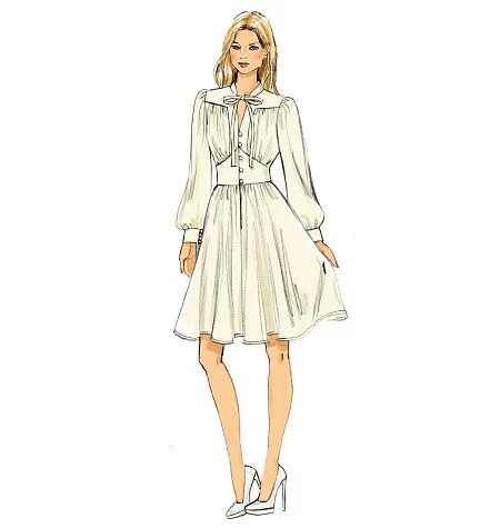 V9076 VOGUE Schnittmuster Kleid