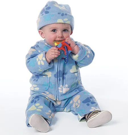 B6238 Butterick Schnittmuster Babykombination