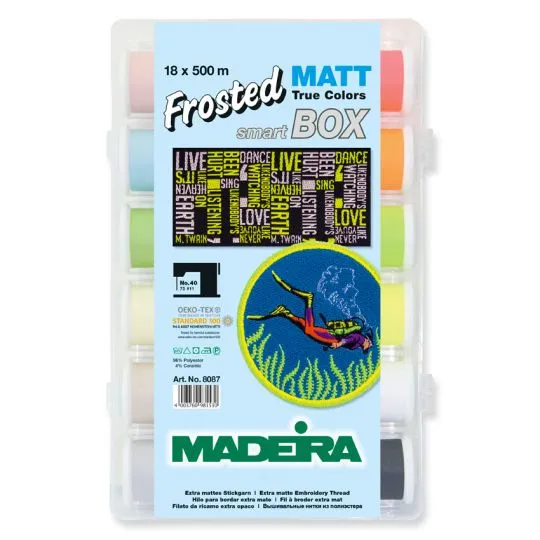 Madeira FROSTED MATT Stickgarn in der SMARTBOX