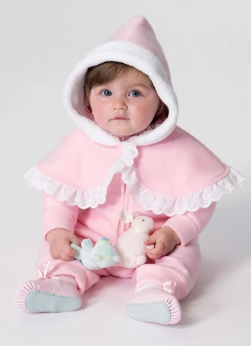 B6372 Butterick Schnittmuster Babykombination