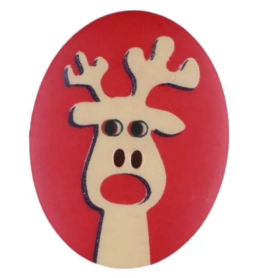 Kinderknopf UPSALA ELCH blau