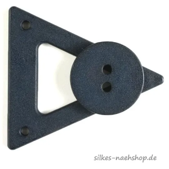 Mantel- & Jackenverschluß marineblau 65mm