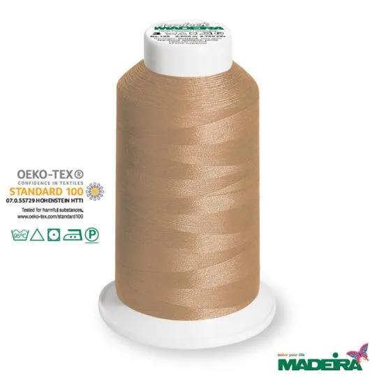 2500m Madeira Aerolock Overlockgarn beige