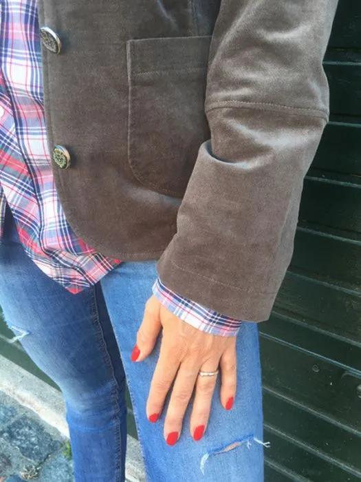 1031 ONION Schnittmuster Jacke im Uniformstil 34-46