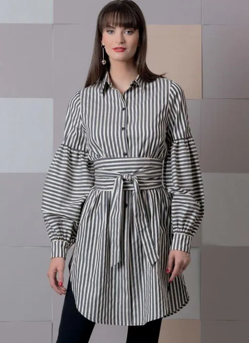 V9299 VOGUE Schnittmuster Hemdblusen