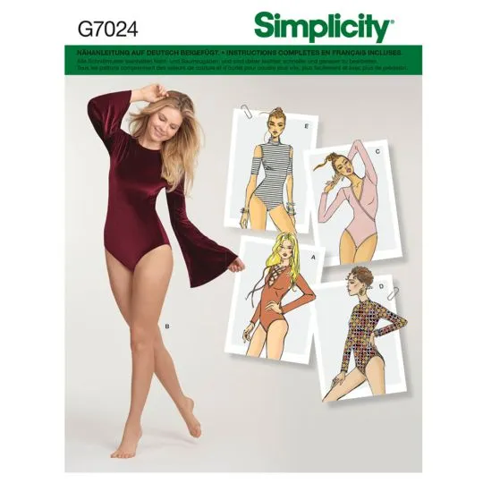 7024 Simplicity Schnittmuster Body