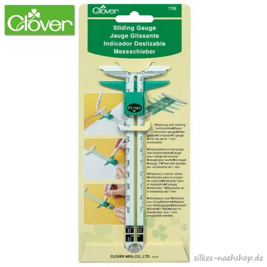 Clover Meßschieber cm/mm