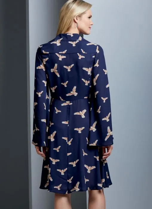 V9345 VOGUE Schnittmuster Hemdblusenkleider