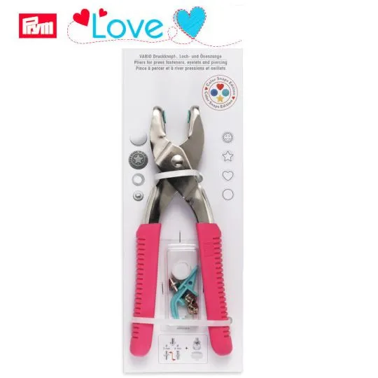 PRYM Zange Color Snaps Edition pink