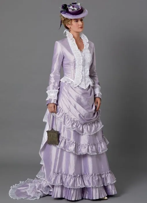 B6692 Butterick Schnittmuster historisches Kleid