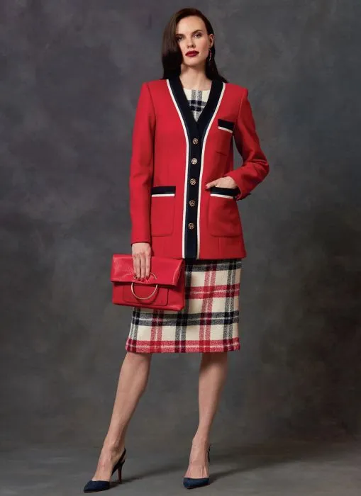 V1643 VOGUE Schnittmuster Kombination