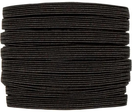 Gummiband Standart Elastic 3m x 5mm schwarz