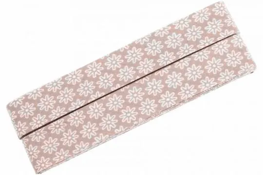 Schrägband aus Baumwolle MINIMALS zartrose