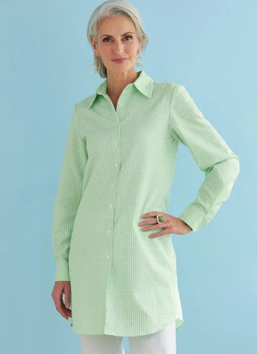 B6747 Butterick Schnittmuster Hemdblusen