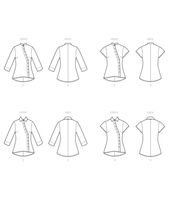 9106 Simplicity Schnittmuster Bluse