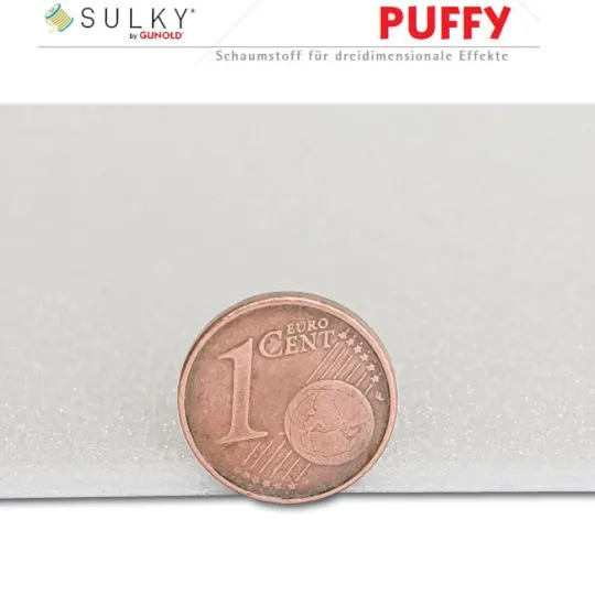 GUNOLD Sulky PUFFY Stickschaum 3mm weiß 4er-Pack SOFT