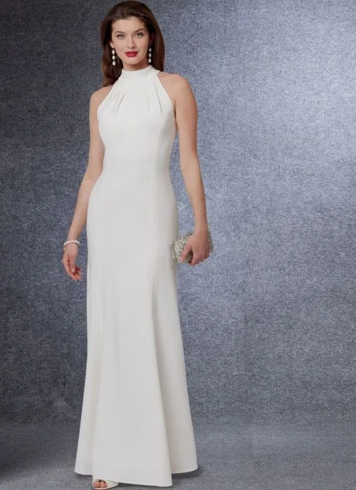 V1748 VOGUE Schnittmuster Kleid Abendkleid EASY