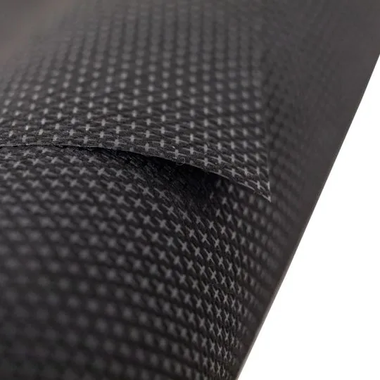 Stickvlies Gunold Sulky Soft'n Sheer plus schwarz 25cm x 5m