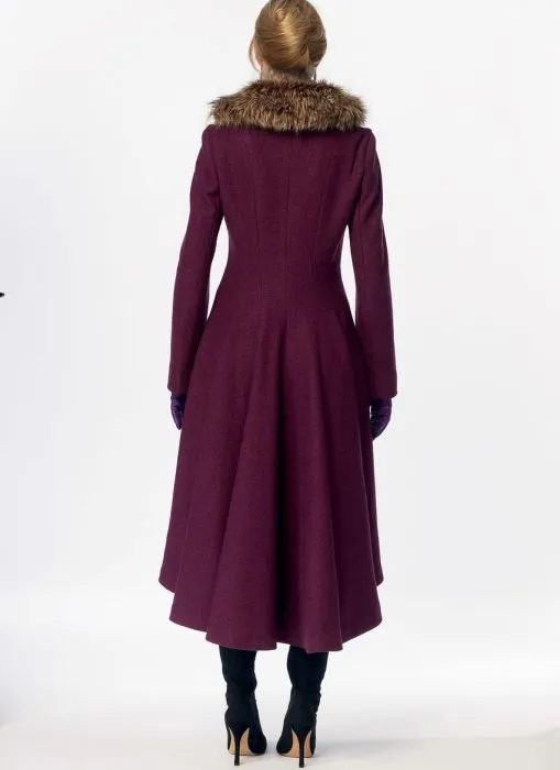 M6800 McCalls Schnittmuster Mantel EASY!