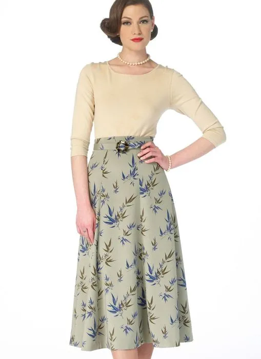 M6993 McCalls Schnittmuster Vintage Rock 30er Jahre