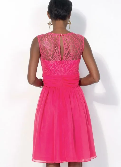 M7090 McCalls Schnittmuster Abendkleid Cocktailkleid