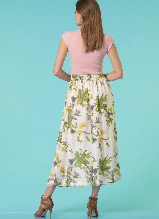 M7131 McCalls Schnittmuster Culotte Shorts EASY!