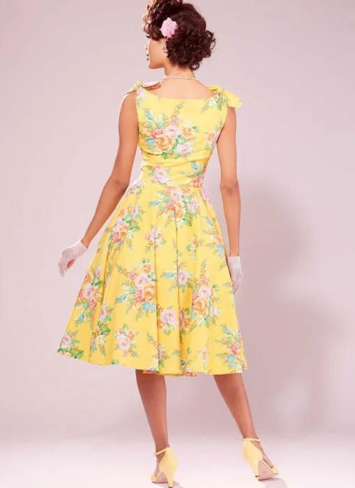 M7599 McCalls Schnittmuster Vintage Kleid 50er Jahre