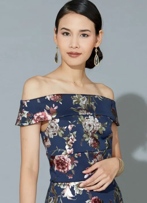 M7719 McCalls Schnittmuster Abendkleid Cocktailkleid