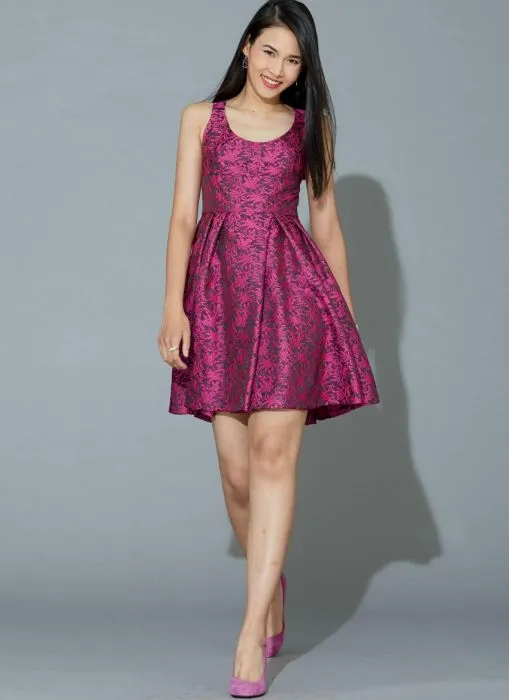 M7719 McCalls Schnittmuster Abendkleid Cocktailkleid