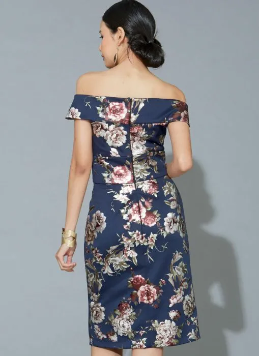 M7719 McCalls Schnittmuster Abendkleid Cocktailkleid