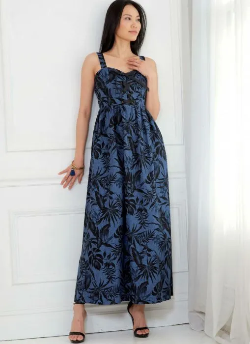 M7778 McCalls Schnittmuster Kleid Jumpsuit