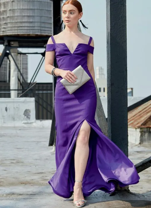 M7896 McCalls Schnittmuster Abendkleid Cocktailkleid