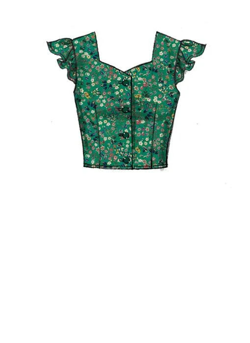 M7900 McCalls Schnittmuster Blusen