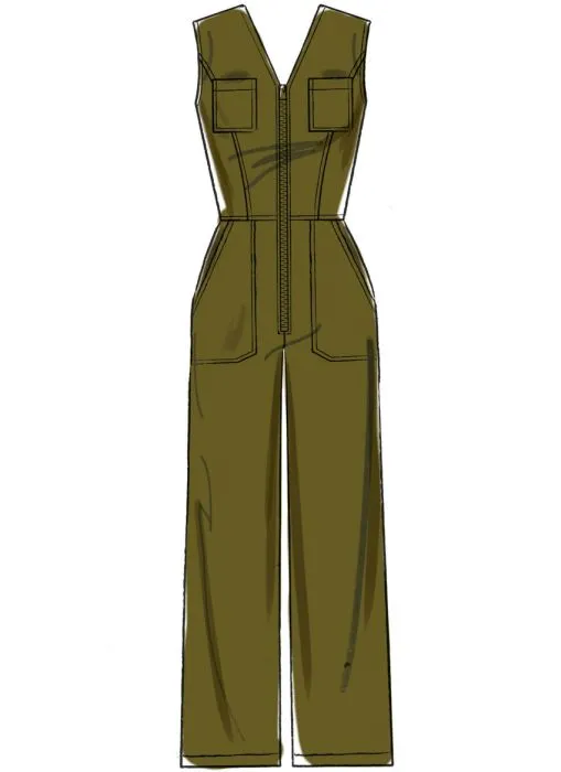 M7908 McCalls Schnittmuster Jumpsuit
