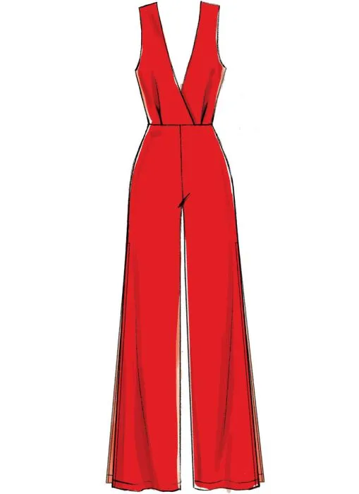 M7910 McCalls Schnittmuster Jumpsuit