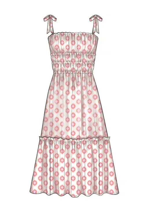 M7946 McCalls Schnittmuster Sommerkleid